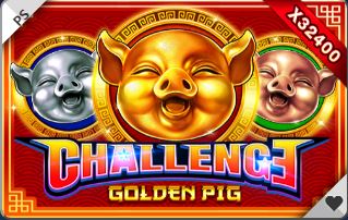 รีวิวเกมสล็อตทดลองเล่นฟรี Challenge Golden Pig